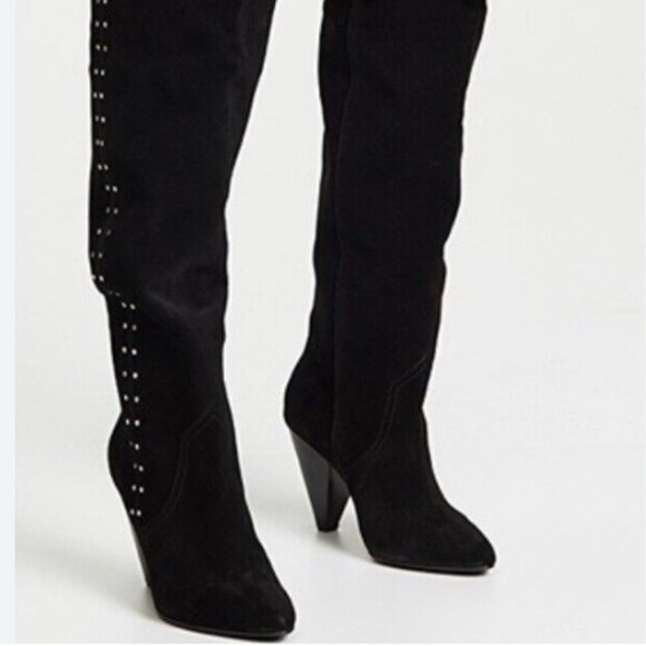 Joie Gallison Slouch OTK Tall Boots Black "Brand New with Box" 39 - Picture 3 of 6